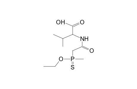 O-ETHYL(METHYL)[N-(1-CARBOXYISOBUTYL)CARBAMOYLMETHYL]THIOPHOSPHINATE