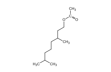 3,7-dimethyl-1-octanol, acetate