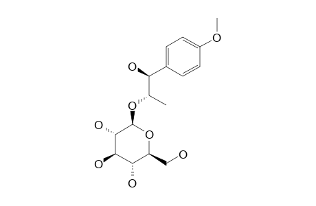 (1'R,2'S)-ERYTHRO-ANETHOLE-GLYCOL-2'-O-BETA-D-GLUCOPYRANOSIDE