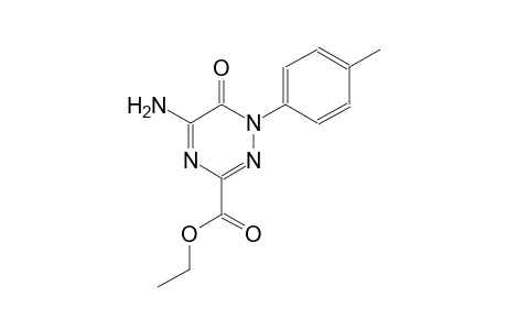 Ethyl 5-amino-6(1H)-oxo-1-p-tolyl-1,2,4-triazine-3-carboxylate