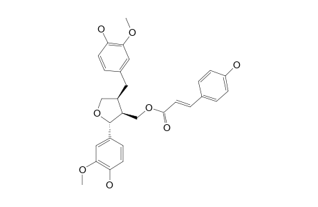 (+)-LARICIRESINOL-9'-PARA-COUMARATE