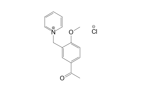 1-(5-acetyl-2-methoxybenzyl)pyridinium chloride