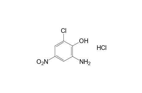 2-amino-6-chloro-4-nitrophenol, hydrochloride