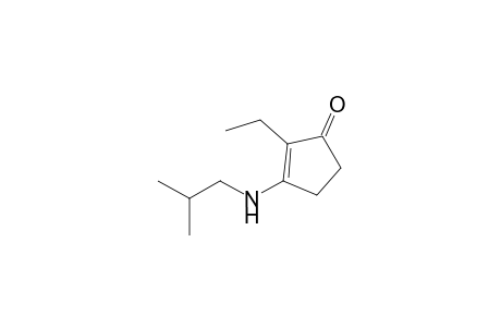 2-Ethyl-3-isobutylamino-2-cyclopenten-1-one