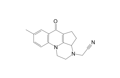 (8-methyl-6-oxo-1,2,3a,4,5,6-hexahydro-3H-3,10b-diazaacephenanthrylen-3-yl)acetonitrile