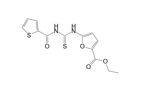 5-[3-(2-thenoyl)-2-thioureido]-2-furoic acid, ethyl ester