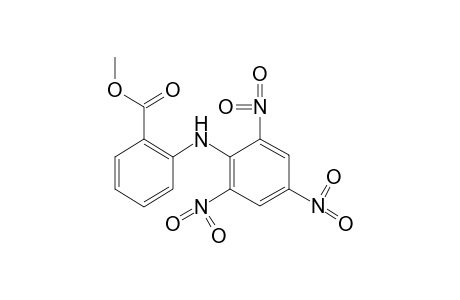 N-picrylanthranilic acid, methyl ester