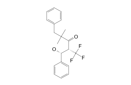 5-HYDROXY-2,2-DIMETHYL-1,5-DIPHENYL-4-TRIFLUOROMETHYL-3-PENTANONE;SYN-ISOMER