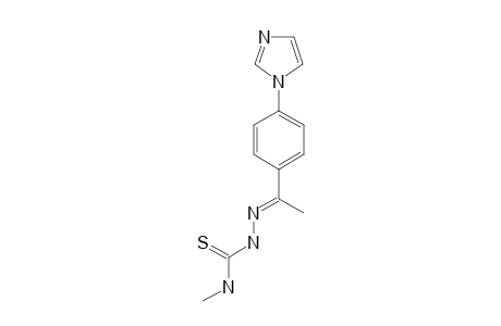 4-IMACTM;4-(1H-IMIDAZOLE-1-YL)-ACETOPHENONE-N(5)-METHYL-THIOSEMICARBAZONE