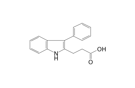 1H-Indole, 2-(2-carboxyethyl)-3-phenyl-