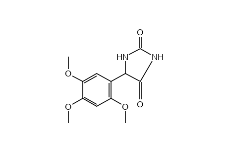 5-(2,4,5-trimethoxyphenyl)hydantoin