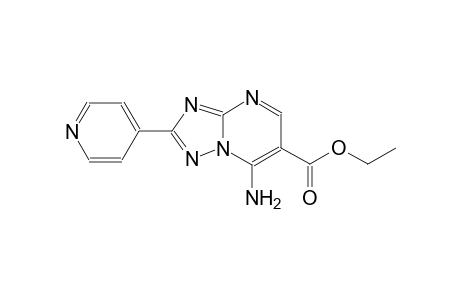 [1,2,4]Triazolo[1,5-a]pyrimidine-6-carboxylic acid, 7-amino-2-(4-pyridinyl)-, ethyl ester