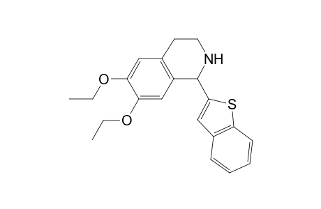 1-(1-benzothiophen-2-yl)-6,7-diethoxy-1,2,3,4-tetrahydroisoquinoline