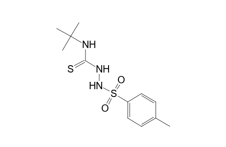 4-tert-butyl-3-thio-1-(p-tolylsulfonyl)semicarbazide