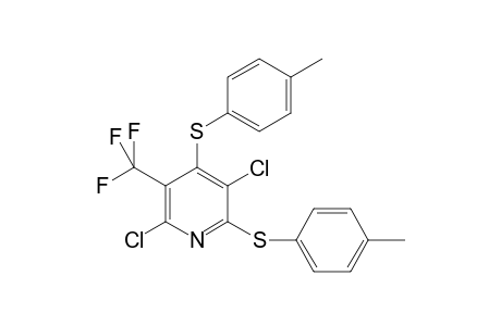 3,6-DICHLORO-2,4-DI-(PARA-TOLYLTHIO)-5-TRIFLUOROMETHYLPYRIDINE