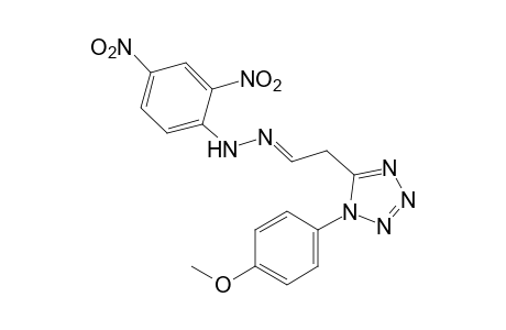 1-(p-methoxyphenyl)-1H-tetrazole-5-acetaldehyde, (2,4-dinitrophenyl)hydrazone