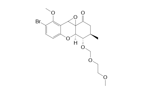 (CIS)-(4R,5S,5AS)-9-BROMO-10-METHOXY-5-[(2-METHOXYETHOXY)-METHOXY]-4-METHYL-3,4,5,5A-TETRAHYDRO-OXIRENO-[2,3-L]-XANTHEN-2(10BH)-ONE