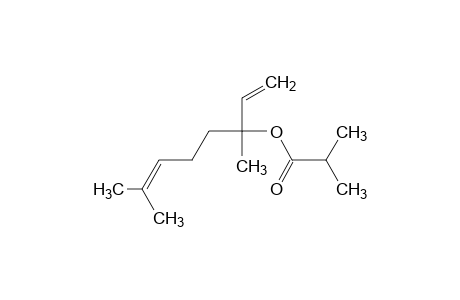 3,7-Dimethyl-1,6-octadien-3-ol isobutyrate