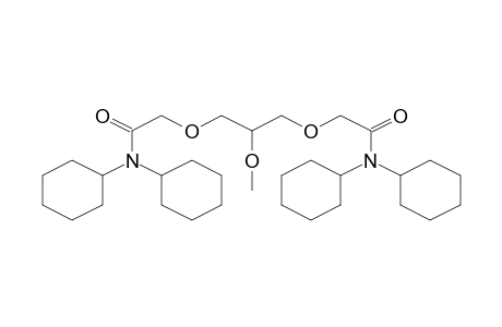 N,N-Dicyclohexyl-2-(3-[(dicyclohexylcarbamoyl)-methoxy]-2-methoxy-propoxy)-acetamide