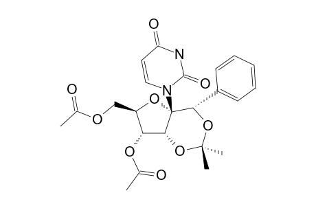 1-[(1S)-4,6-DI-O-ACETYL-1,3-O-ISOPROPYLIDENE-1-PHENYL-BETA-D-RIBO-2-HEXULOFURANOSYL]-URACIL