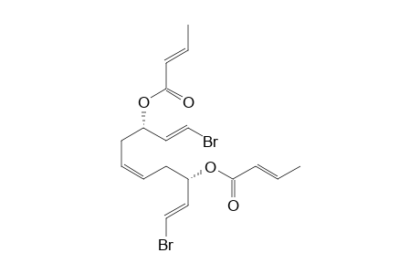 [(1E),3S,(5Z),8S,(9E)]-1,10-DIBROMODECA-1,5,9-TRIENE-3,8-DI-[E)-BUT-2-ENOATE]