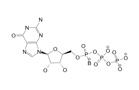 GUANOSINE-5'-(ALPHA-P-BORANO)-TRIPHOSPHATE;ISOMER-II