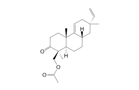 ISOPIMARA-9(11),15-DIEN-19-ACETOXY-3-ONE