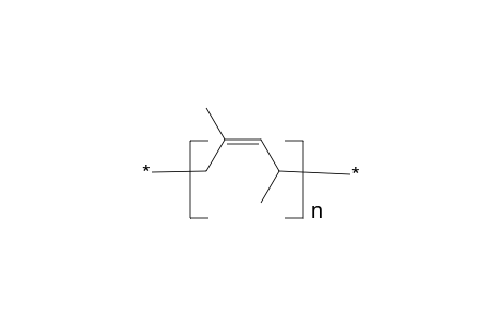 Poly(1,3-dimethyl-2-cis-butenylene)