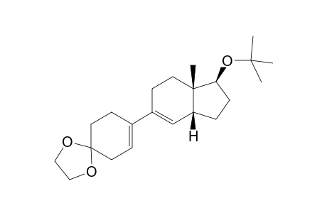 (1'S,3'aR,7'aS)-8-[1'-(t-Butoxy)-7'a-methyl-2',3',3'a,6',7',7'a-hexahydro-1'H-inden-5'-yl]-1,4-dioxaspiro[4,5]dec-7-ene