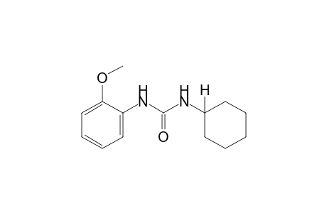 1-cyclohexyl-3-(o-methoxyphenyl)urea