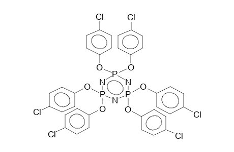 1,3,5,2,4,6-Triazatriphosphorine, 2,2,4,4,6,6-hexakis(4-chlorophenoxy)-2,2,4,4,6,6-hexahydro-