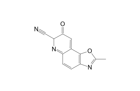 5-Cyano-4-oxo-2-methyloxazolo[4,5-f]quinoline and 7-Cyano-8-oxo-2-methyloxazolo[5,4-f]qionoline