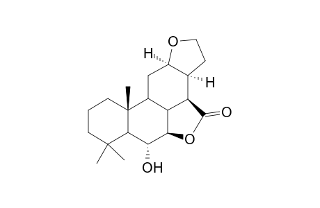 6-ALPHA-HYDROXY-12,13,15,16-TETRAHYDROVOUACAPANO-7-BETA,17-BETA-LACTONE