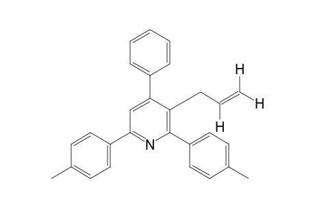 3-allyl-2,6-di-p-tolyl-4-phenylpyridine