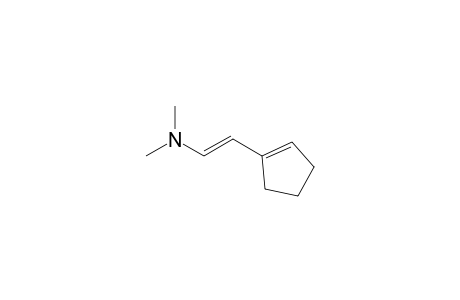 Ethenamine, 2-(1-cyclopenten-1-yl)-N,N-dimethyl-, (E)-