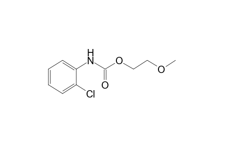 o-chlorocarbanilic acid, 2-methoxyethyl ester