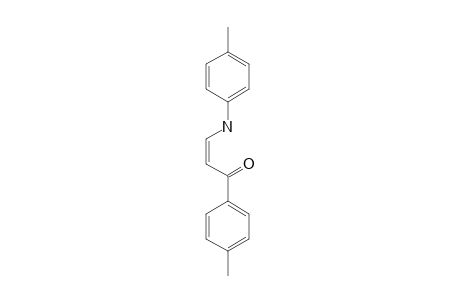 cis-4'-methyl-3-(p-toluidino)acrylophenone