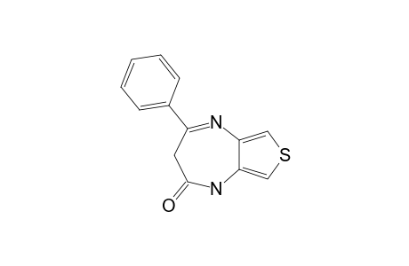 1,3-Dihydro-4-phenyl-2H-thieno[3,4-b][1,4]diazepin-2-one