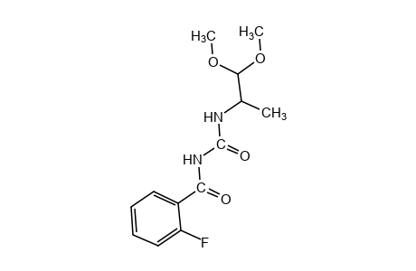 2-[3-(o-fluorobenzoyl)ureido]propionaldehyde, dimethyl acetal