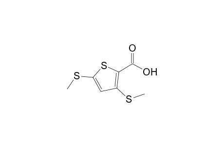 3,5-Bis(methylsulfanyl)thiophene-2-carboxylic acid