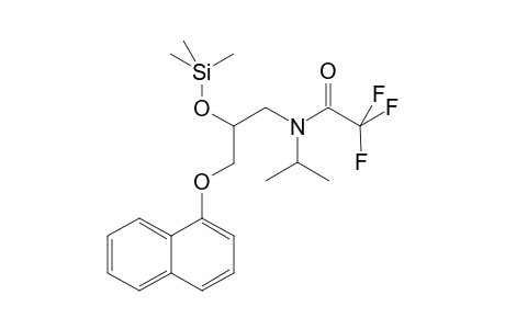 Propranolol-N-TFA,O-TMS