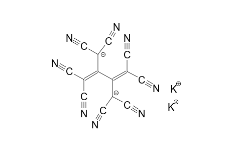 2,3-Bis(dicyanomethyl)-1,3-butadiene-1,1,4,4-tetracarbonitrile, dipotassium derivative