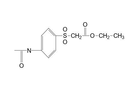 [(p-acetamidophenyl)sulfonyl]acetic acid, ethyl ester