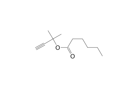 Hexanoic acid, 1,1-dimethyl-2-propynyl ester