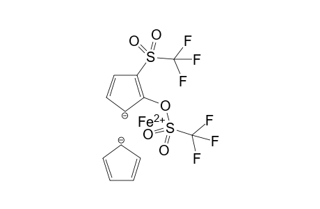 2-(Trifluoromethylsulfonyl)ferrocenyl Triflate