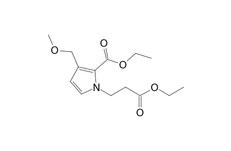 Ethyl-1-[2'-(Ethoxycarbonyl)ethyl]-3-methoxymethyl-1H -pyrrole-2-carboxylate