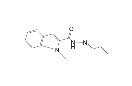 1-methylindole-2-carboxylic acid, propylidenehydrazide