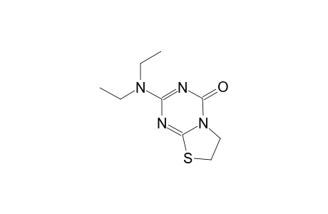 2-(diethylamino)-6,7-dihydro-4H-[1,3]thiazolo[3,2-a][1,3,5]triazin-4-one