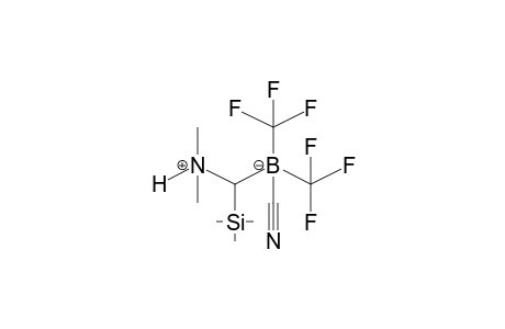 2-Azonia-4-boratapentane, 4-cyano-5-trifluoro-2-methyl-4-trifluoromethyl-3-trimethylsilyl-