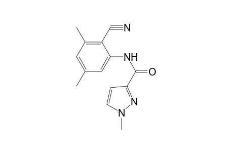 N-(2-cyano-3,5-dimethylphenyl)-1-methyl-1H-pyrazole-3-carboxamide